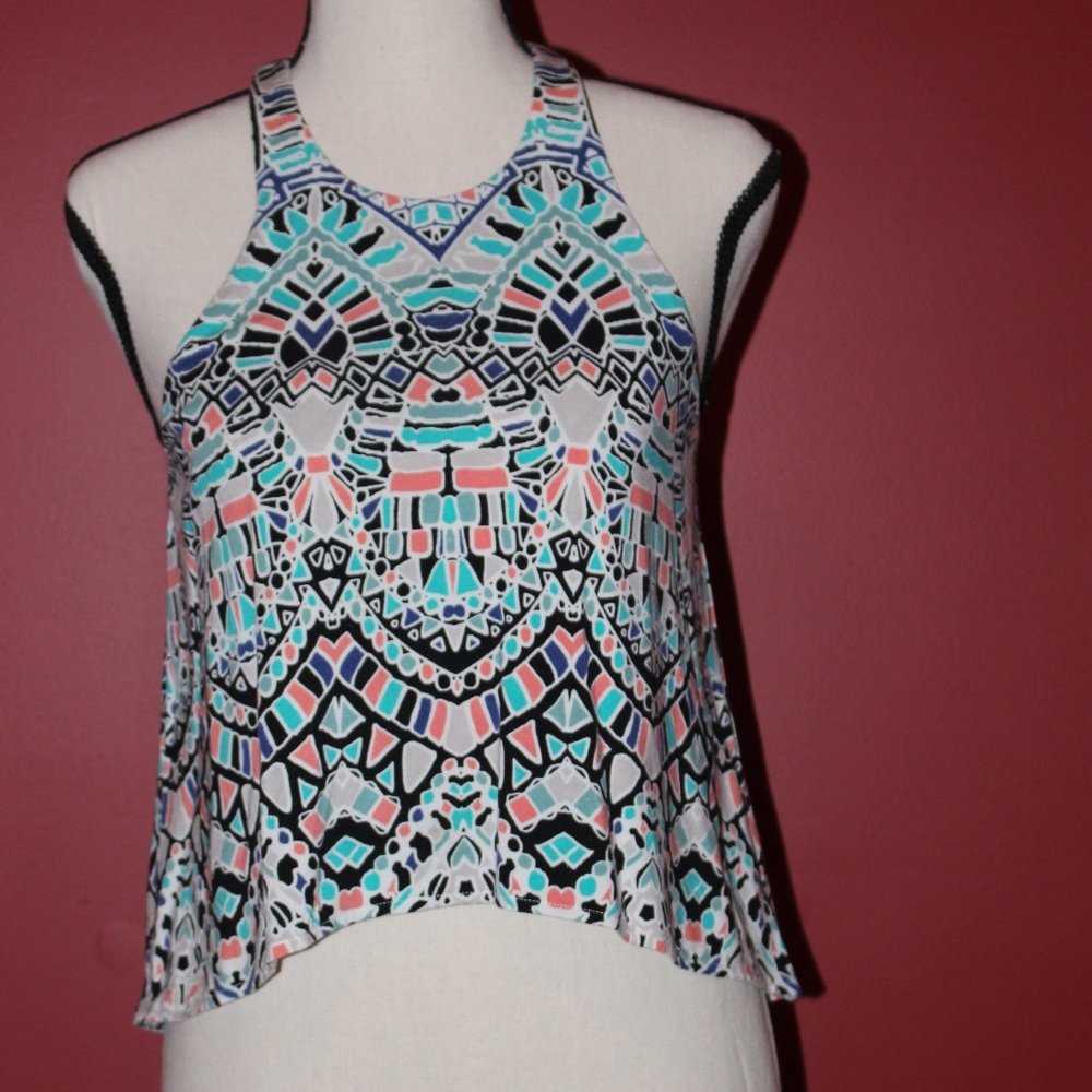 Tart, Mosaic pattern racerback XS......